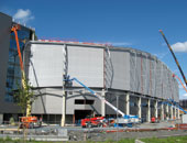 Fassade Telenor Arena  Oslo / Norwegen